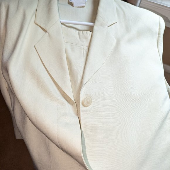 Steilmann 2 piece skirt suit size 10 light green - Picture 5 of 6